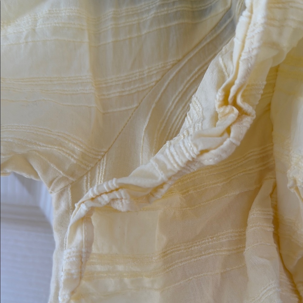 Shabby Chic Yellow Ruffled Dress - Picture 5 of 7
